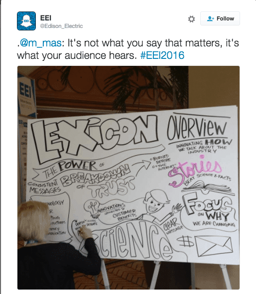 "Stories beat science and facts." This Edison Electric Institute Tweet sums up the rationale behind the Lexicon Project. 