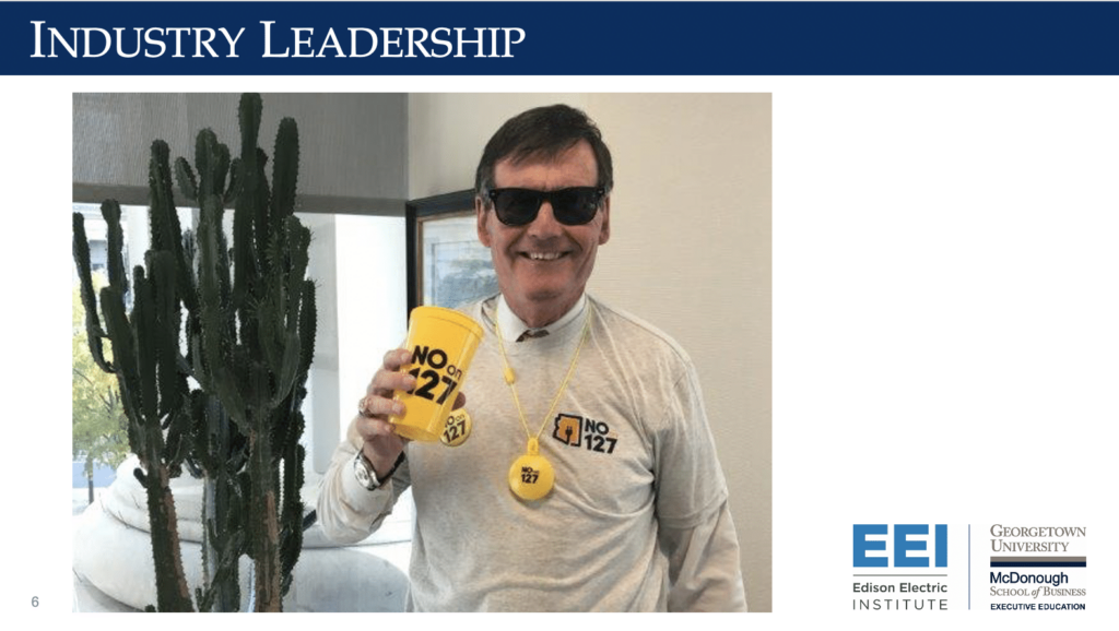 EEI President Tom Kuhn EEI President Tom Kuhn