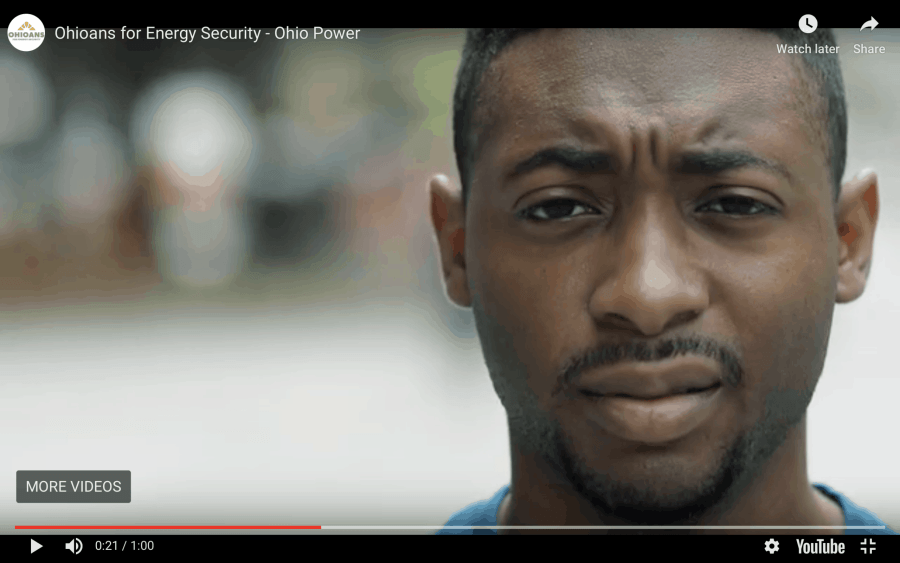 Image from 2019 Ohioans for Energy Security ad